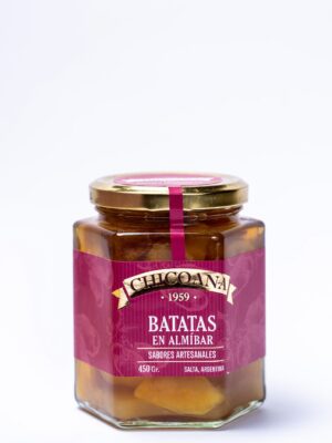 Batatas en Almíbar